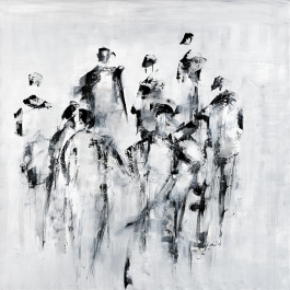 Sylvia-Goebel_walkonby_110x110_Leinwand Sylvia Goebel