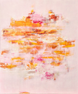 Sylvia Goebel, chamsin, acryl on canvas, 47✕39 in, 120✕100 cm, 2025 Sylvia Goebel